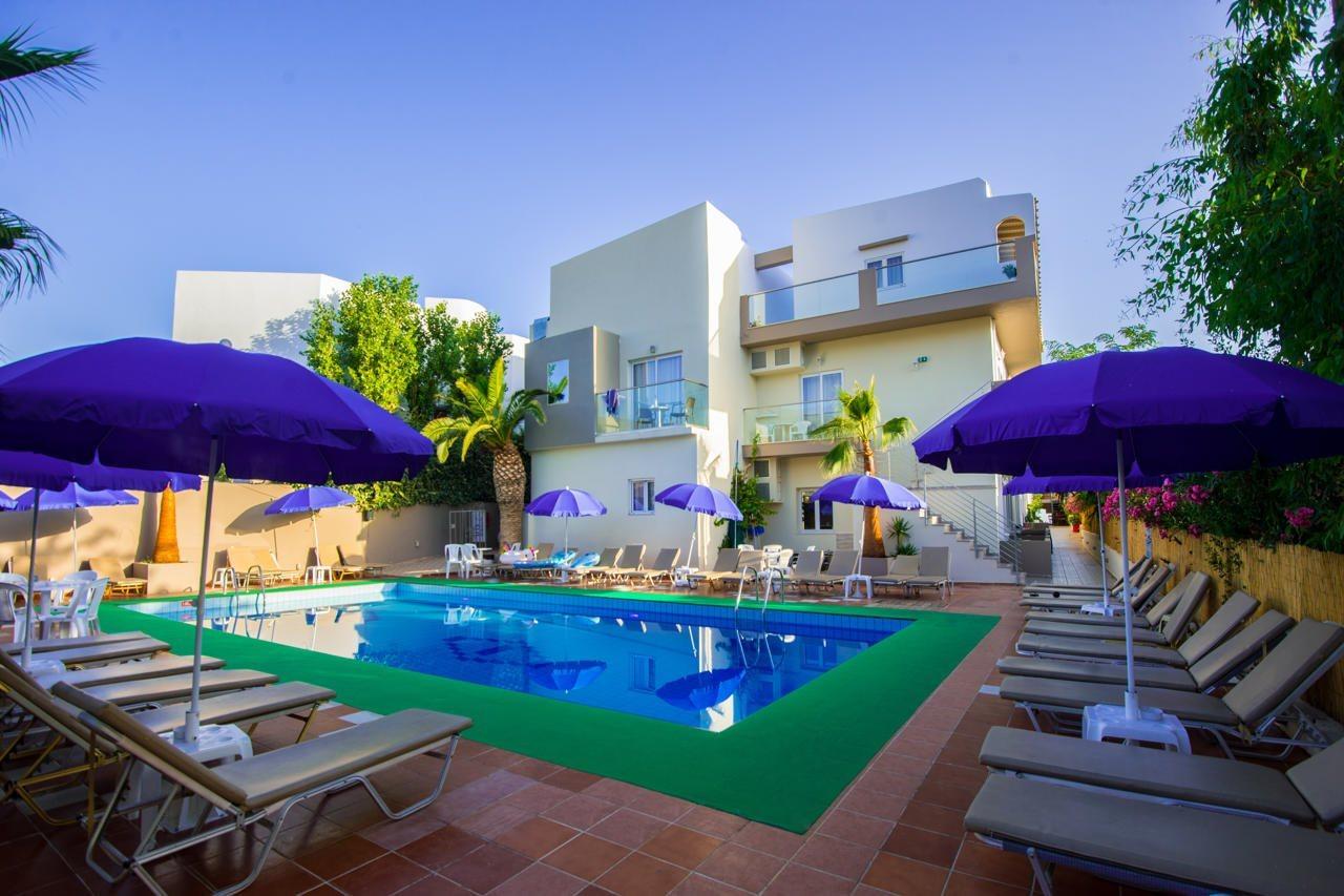 Kastro Beach Apartments Малія Екстер'єр фото